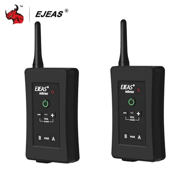 شراءEJEAS 2 قطعة دراجة نارية إنترفون سماعة خوذة بلوتوث Interfone سماعة لاسلكية تعمل بالبلوتوث خوذة المتكلم راديو موتو سماعة 800 متر