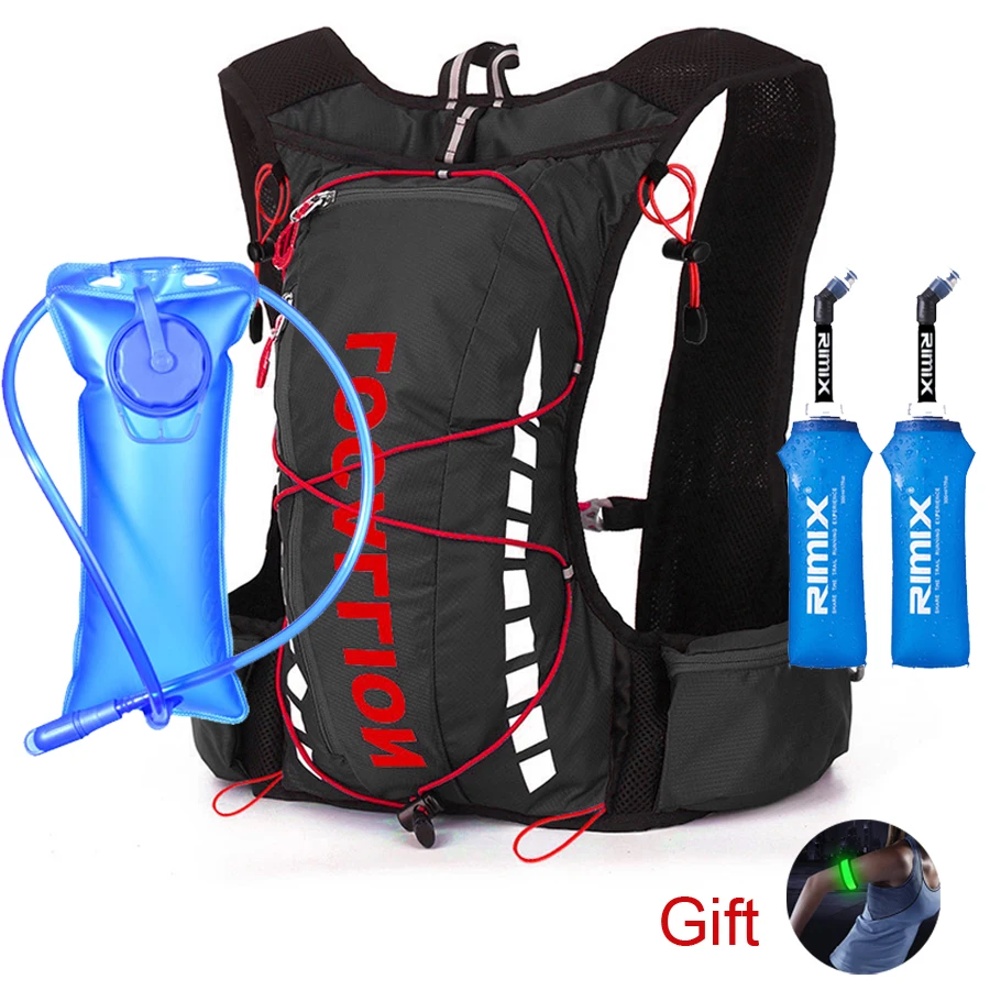 NEWBOLER 8L Women Men Marathon Hydration Vest Pack For 2L Water Bag