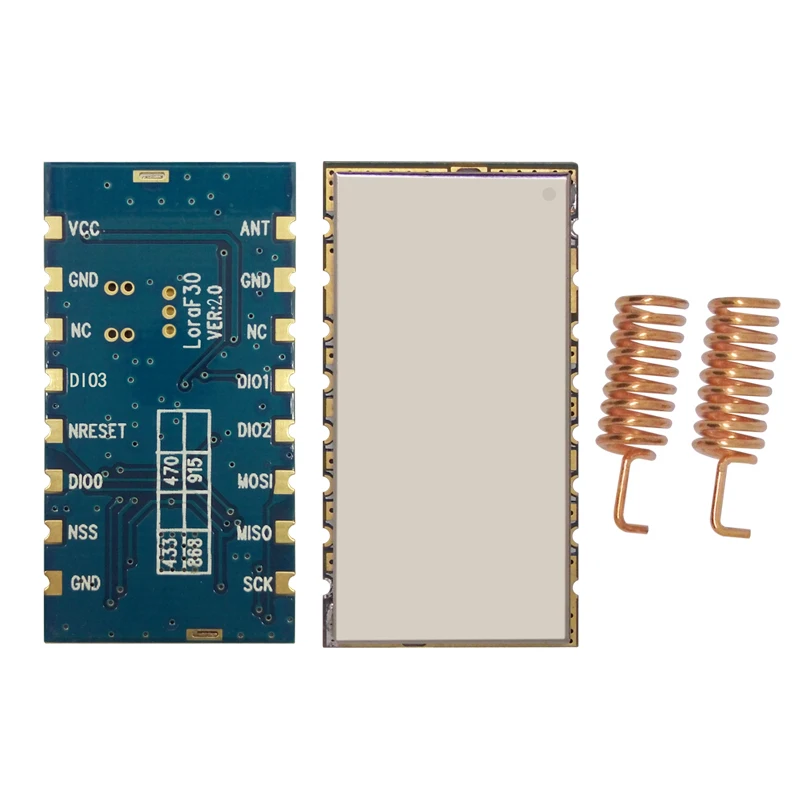 2 шт./лот Lora1276F30-6~ 8 км 915 МГц/868 МГц Высокая мощность 500 мВт большой диапазон LoRa модуль 27dBm sx1276 радиочастотный приемопередатчик