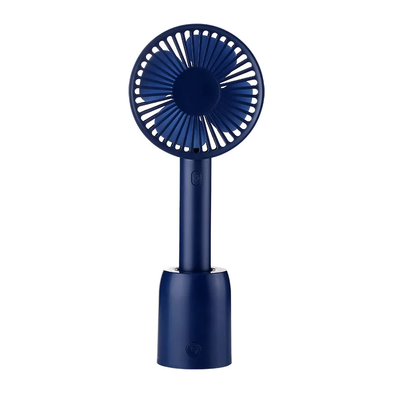 

Usb Fan Portable Handheld Automatic Shaking Head With Rechargeable Built-In Battery 2000mah Usb Port Handy Mini Fan For Smart