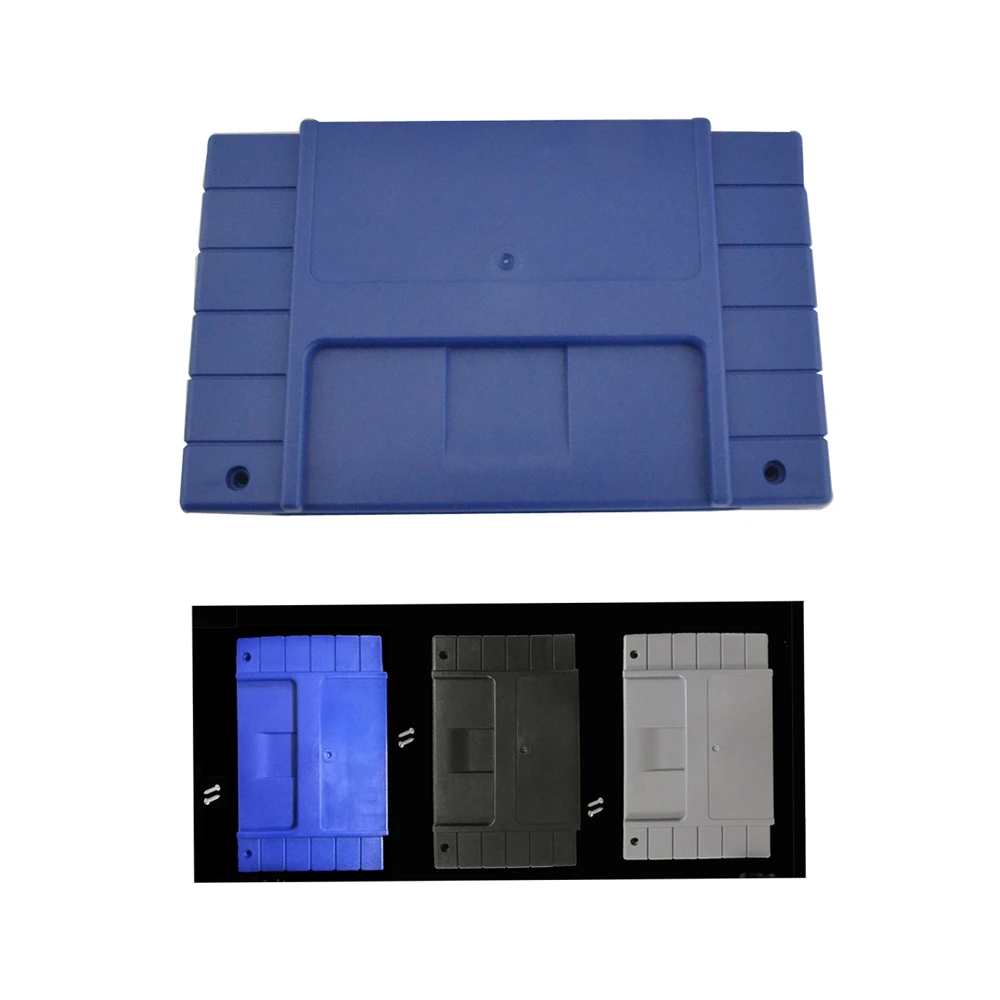 

US version Game Cartridge Replacement Plastic Shell For S N E S game Console 16 bit game card shell with Screws