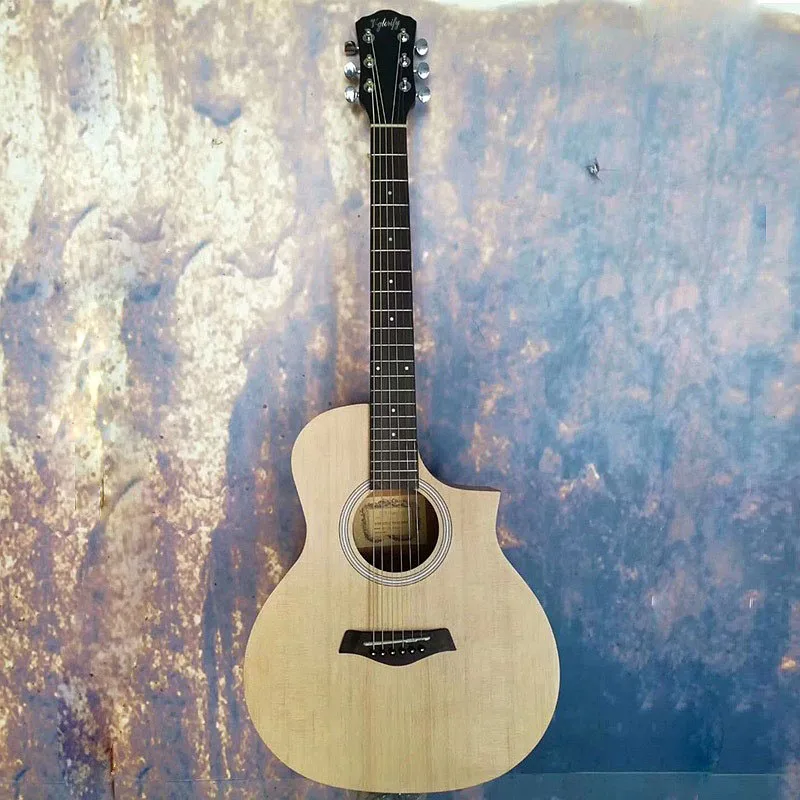 good quality 38inch full mahogany acoustic guitarin Guitar from Sports