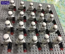 HAOGAOLE 300pcs white clone stormtrooper building block bricks figures baby toys compatible with
