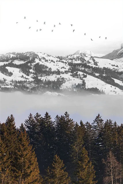 Winter-Scenery-Wall-Picture-Nordic-Canvas-Painting-Living-Room-Wall-Art-Snow-Forest-Mountain-Landscape-Minimalist.jpg_640x640 (2)
