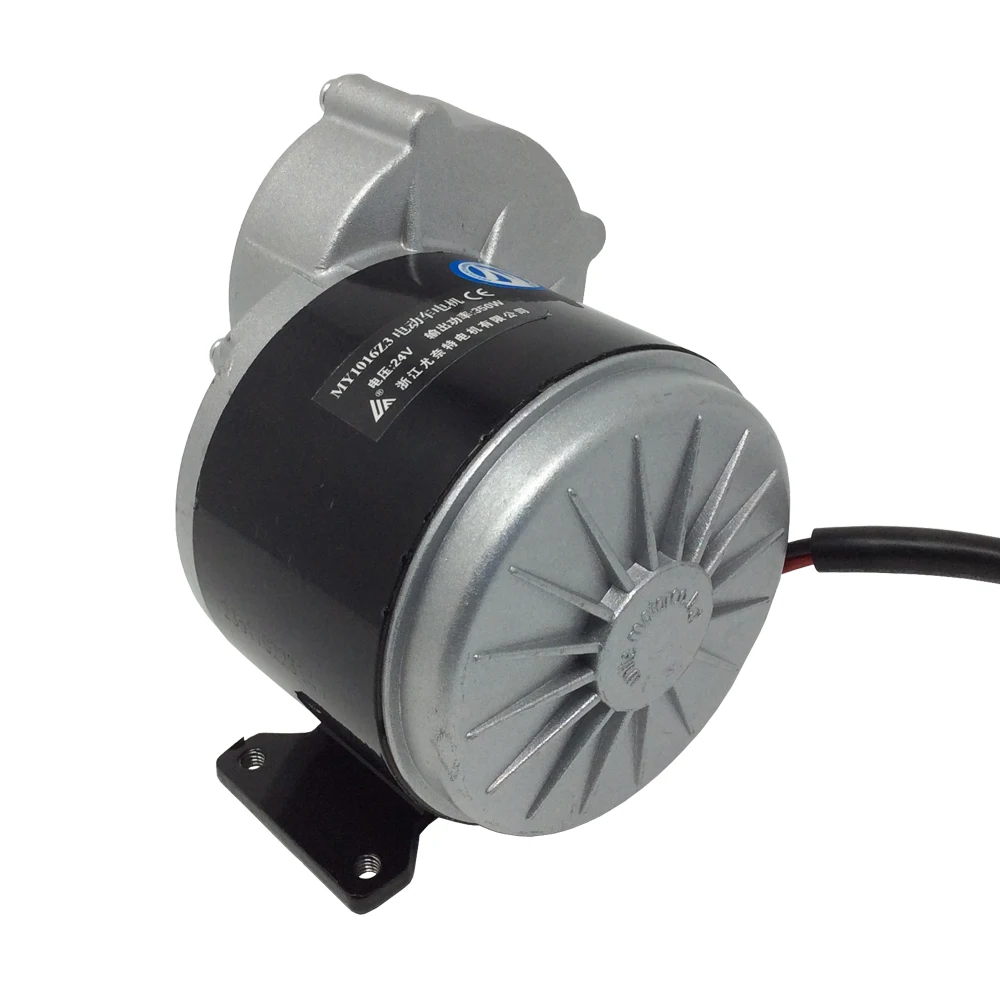 MY1016Z3 DC Motor de Scooter 24 V 36 V cepillado Motor de 350 W de 380 rpm con piñón 9 dientes paso 12,7mm para bicicleta eléctrica MY1016Z3 DC Motor de Scooter 24 V 36 V cepillado Motor de 350 W de 380 rpm con piñón 9 dientes paso 12,7mm para bicicleta eléctrica