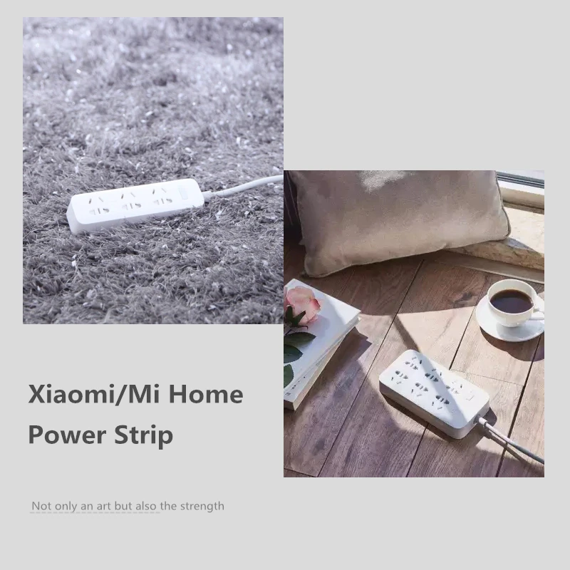 Xiaomi Mijia power Strip Быстрая зарядка 2500 Вт 10А 6 стандартных розеток/8 стандартных розеток/3 гнезда с кабелем 1 м/5 м