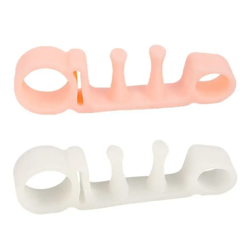 

1 Pair SEBS Five Toe Separator Hallux Valgus Corrector Straightener Overlapping Bunion Pain Relief Adjuster Prevent Extrusion