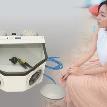 ЮВЕЛИРНЫЕ ИНСТРУМЕНТЫ 220 В herramientas joyeria пескоструйная машина с 2 ручками Стоматологическое пескоструйное оборудование goldsmith