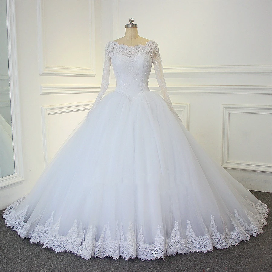 

Brand Real Photos Wedding Dress High Quality Custom plus size wedding dresses 2019 bridal gowns robe de mariйe Vestidos De Novia