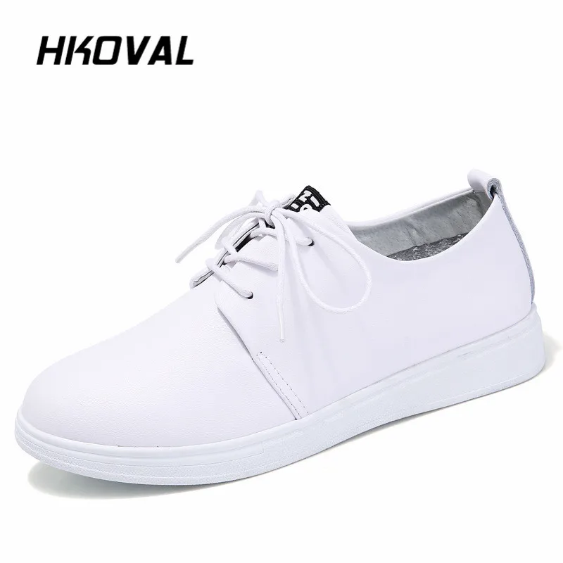 

HKOVAL Women Shoes Sneakers Flats Bling Platform Flat Loafers Solid Casual Shoe Woman for Spring Autumn Size 35-40