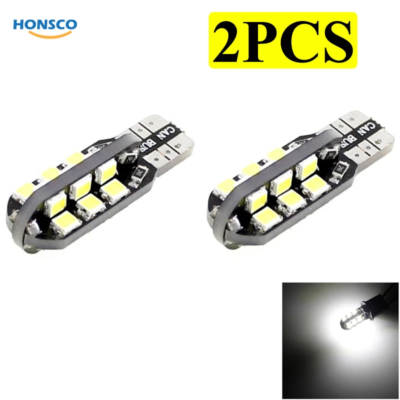 2 шт. автомобильные светодиодсветодиодный лампы W5W T10 24SMD 2835 T 10 | Автомобили и