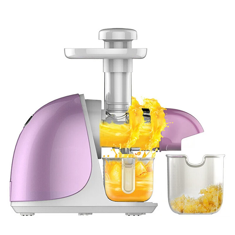 

220V 150W Purple Slow Juicer Electric Orange Juicer Extractor Fruits Vegetables Juicer Machine