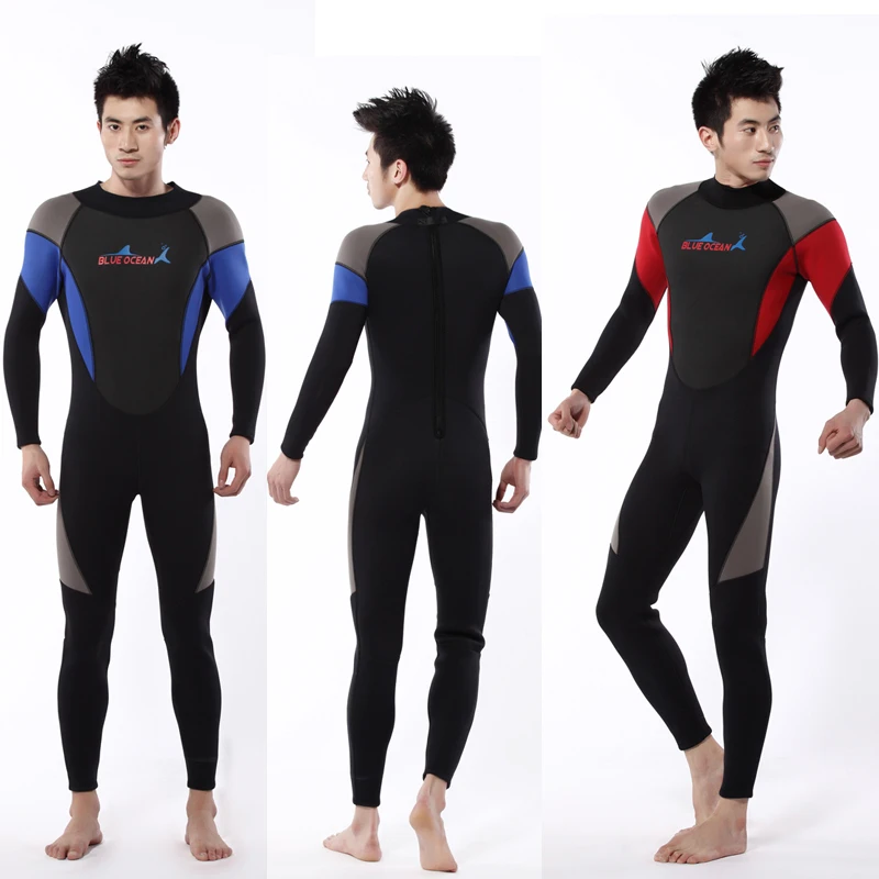 3mm Neoprene Swimming Wetsuit Scuba Diving Surfing Suit Spearfishing
