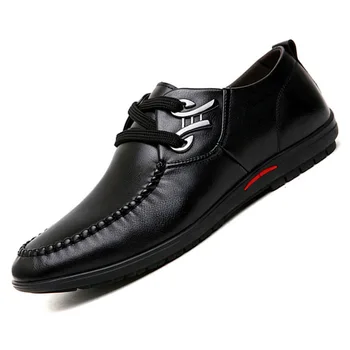 

AECBUY Genuine Leather Shoes Men Loafers Men Dress Shoes Oxford Shoe 7PNXXPa30