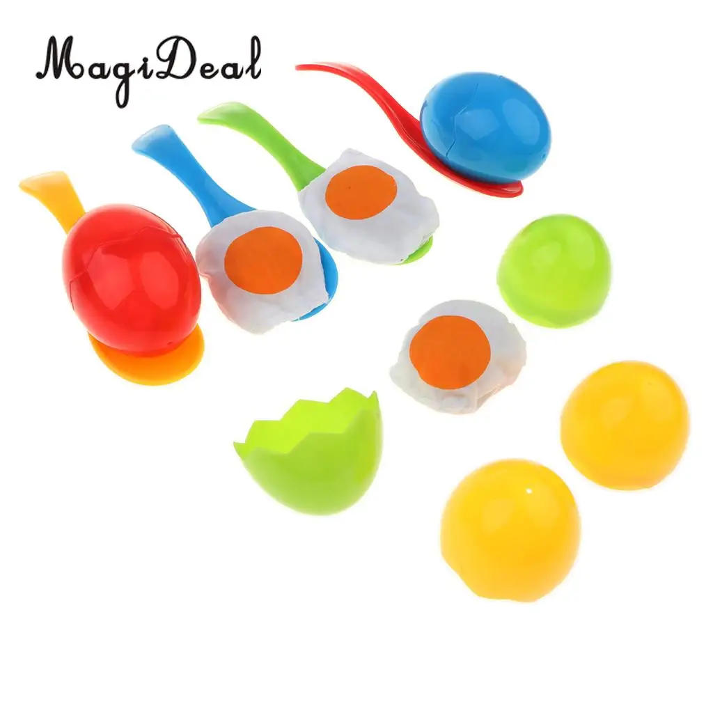Children Kindergarten Balance Spoon Egg Kids Playground Sports Running Competition Activity Toy