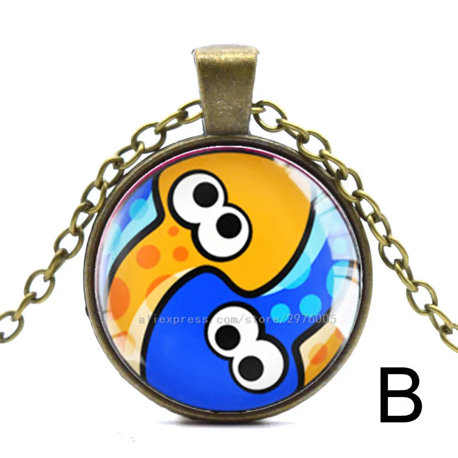 1 шт. модный стеклянный подвесной брелок ожерелья для женщин девочек ювелирные