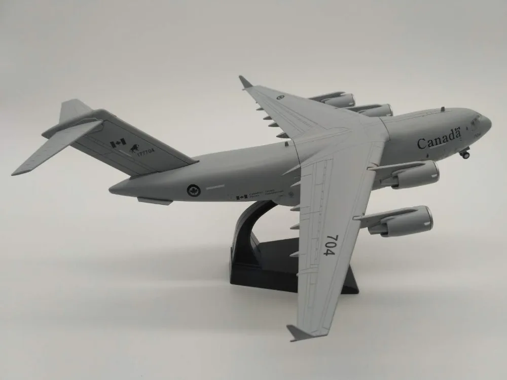 1/200 военная модель игрушки Canda RCAF C17 C-17 Globemaster III транспортер литой металлический самолет модель игрушки для детей коллекция подарок