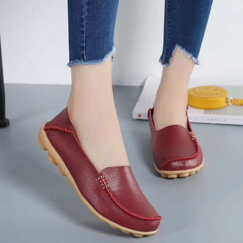 Couleur Nouveau jaune Non blanc Été rouge Casual Noir slip Mode Pure Plates Chaussures Style De Femmes z4qZwTIq