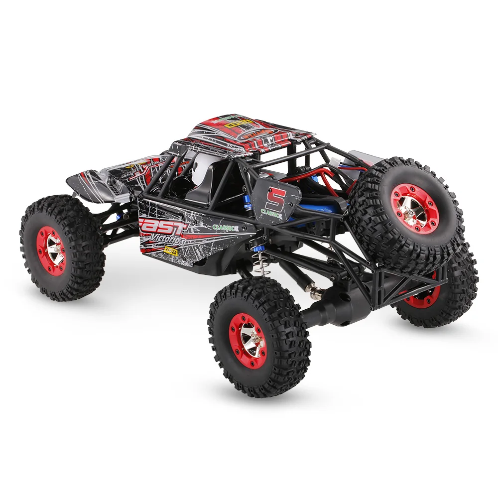 Wltoys 12428-C RC автомобиль 1/12 2,4 г 4WD 50 км/ч высокоскоростная электронная игрушка матовый внедорожный гусеничный автомобиль с дистанционным радиоуправлением RTR