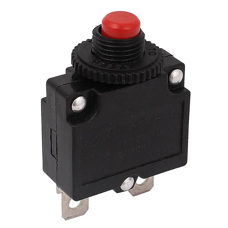 

1 PC New AC 125V/250V 15A Push Reset Button Circuit Breaker Overload Protector