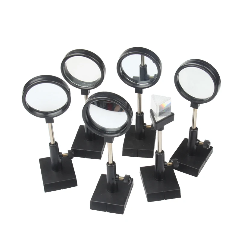 

Physics Optical Prism Aids Dichroic Prism Optical Study Lens Prism Concave Lens Plane Mirror Curved lens Kid's Study Gifts