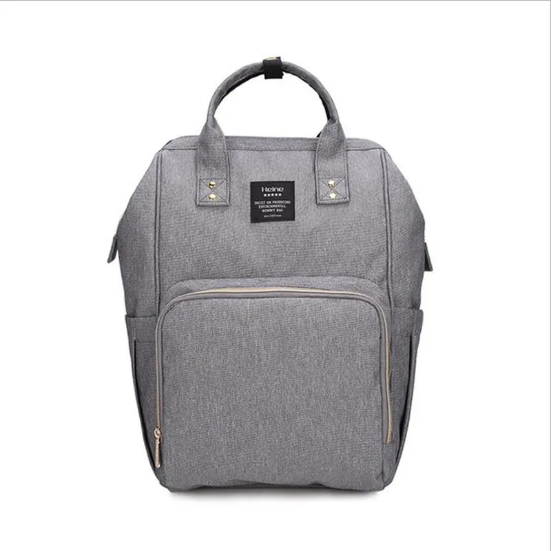 Fashion Mummy Maternity Baby Nappy Changing Diaper Bag Front Three Bottle Insulation Bags&Rear Anti-theft Bag&Tissue Paper Bags15