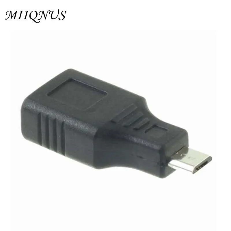 

Black USB 2.0 Female to Micro USB 5 Pin Male Plug OTG Adapter Converter