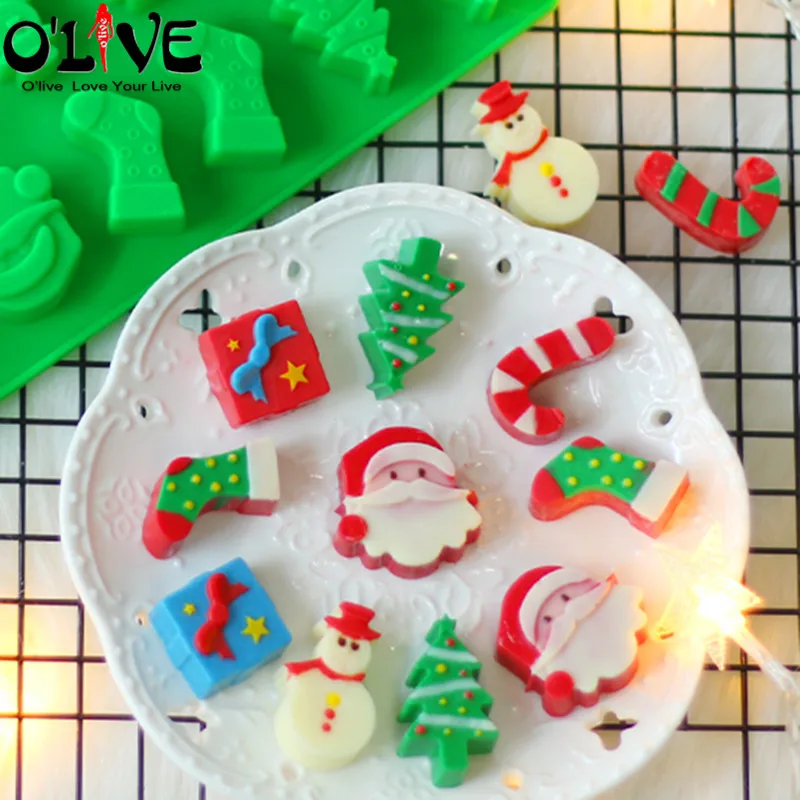 christmas silicone mold