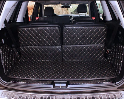 

Good! Special trunk mats for Mercedes Benz GLS 400 7seats 2017 waterproof boot carpets cargo liner for GLS400 2016