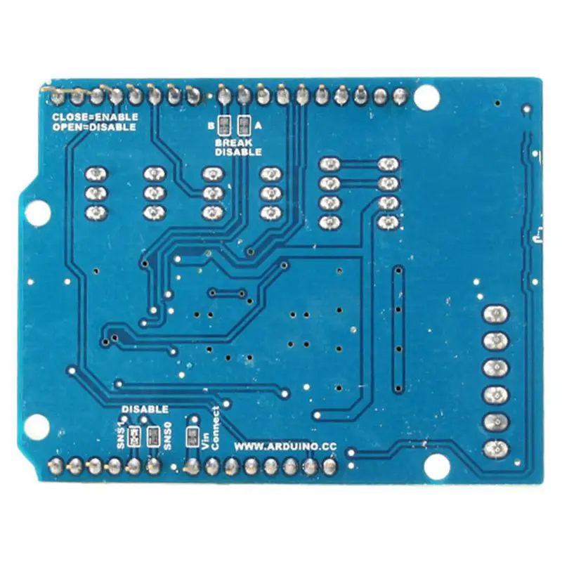 L298N L298P 4 Dual канальный драйвер двигателей модуль двигатель щит R3 для Arduino 5V ~ 12V