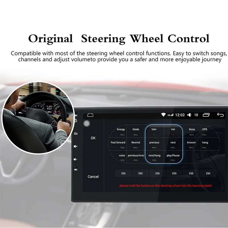 Junsun 7 &quot2 DIN 4 г Android универсальный автомобильный DVD Радио мультимедийный плеер