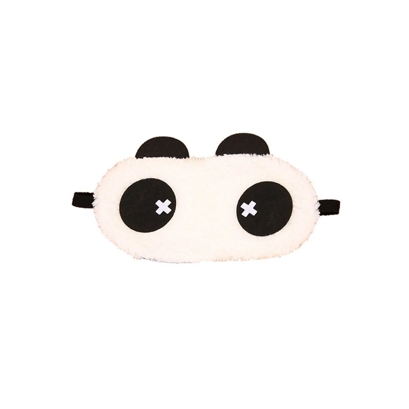 

1pc Cute Panda Face Eye Travel Sleeping Mask Blindfold Soft Animal mask