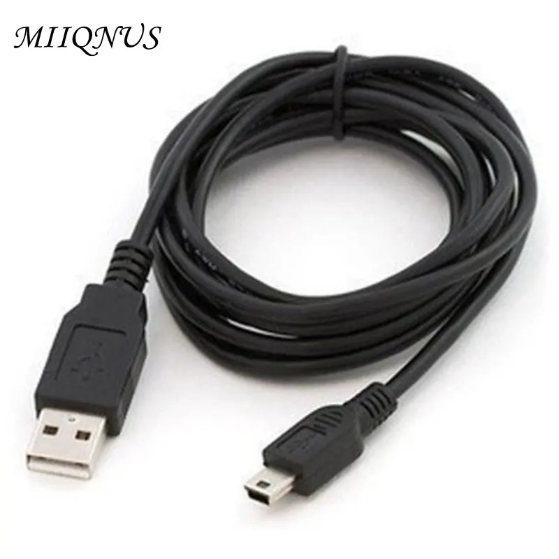 1 шт. 80/100 см в длину черный USB 2 0 A папа к Мини B Кабель адаптер 5P OTG V3 порта Usb