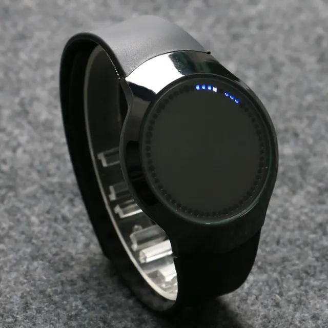 touch screen led couple watch