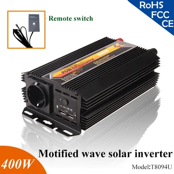 

400W 12V 24V modified sine wave solar inverter off grid solar inverter for home,car,mobile