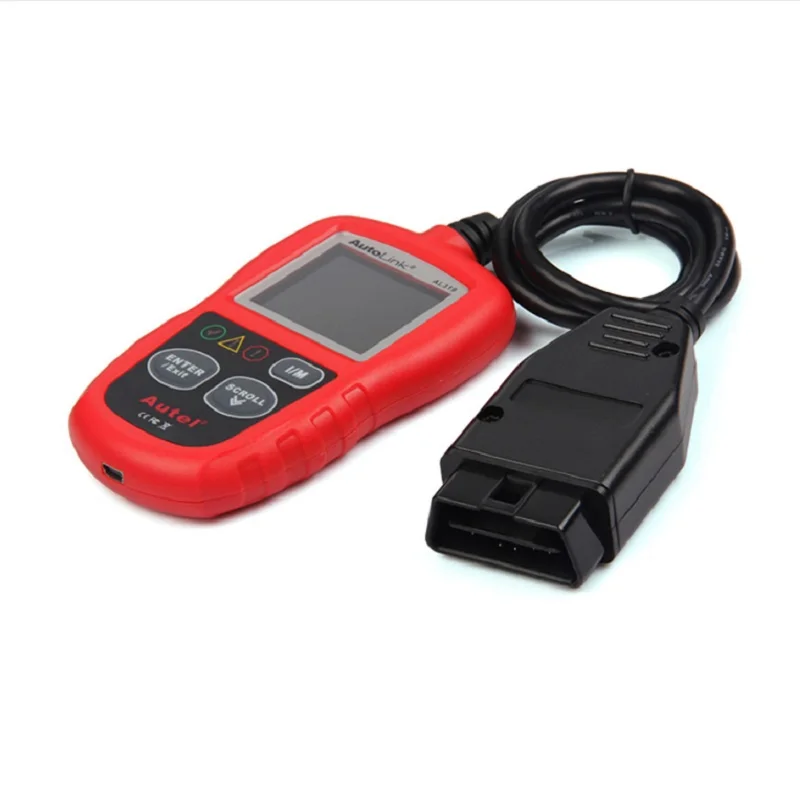 Autel AL319 OBD2 считыватель кодов DIY Автомобильный сканер OBD Авто диагностический