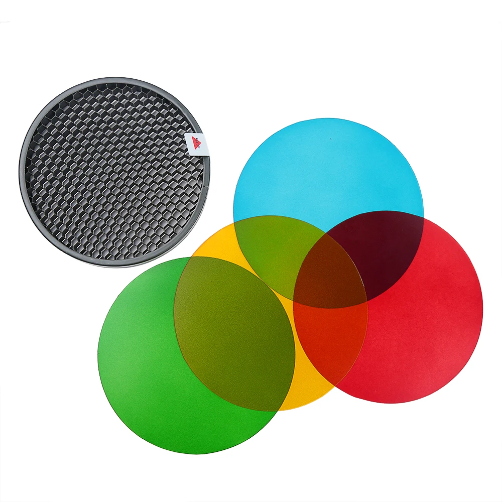 Godox--WITSTRO-AD-Series-Accessories-AD-S2-Reflector-Standard-Cover+AD-S11 Color Filter Kit-For-AD180-AD360-AD360II-AD200-(16)