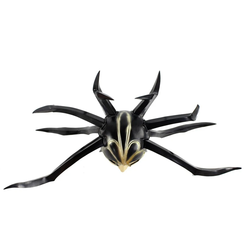 Hela Mask Movie Thor 3 PVC Latex Helmet Cosplay Headgear Masks Adult Women Halloween Party Props Black Accessories