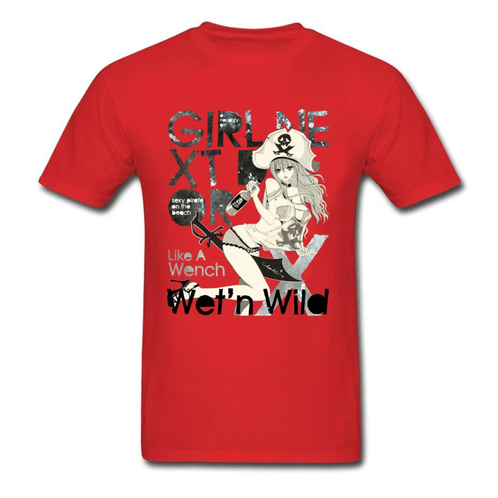 PIRATE GIRL PIN UP_red