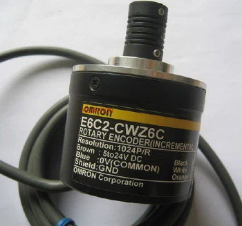 

OMR E6C2-CWZ6C 60P/R Rotary Encoder 5-24V DC Open Collector Output NPN 50mm Diameter 60PPR E6C2CWZ6C