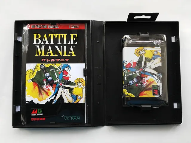Md Game : Battle Mania ( Japan Version!! Box+manual+