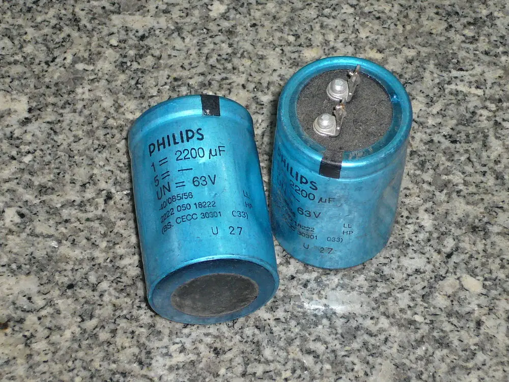 

[SA]original Dutch water electrolysis blue 2200UF63V top fever--10pcs/lot