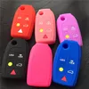 Silicone Rubber car Key Case Cover for Volvo S80 S60 V70 XC70 XC90 D05 Folding Flip Remote 5 button key ► Photo 2/6
