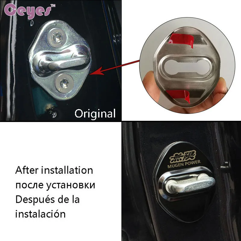 Авточехлы Ceyes 5 цветов Стайлинг автомобиля чехол для Honda Mugen Power Civic Accord CRV