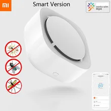 Original Xiaomi Mijia Mosquito Repellent Killer Smart Version Phone timer switch with LED light use 90 days Work in mihome APP original xiaomi mijia movable portable mosquito repellent killer timing no heating fan drive with led light use 90 day