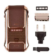 Электробритва для мужчин перезаряжаемая профессиональная бритва Мужская бритва Kemei бритва триммер для бороды бритвы эпилятор