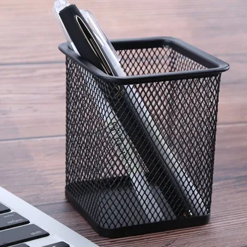 

Durable Office School Height Pen and Pencil Holder Wired Mesh Design Black decorative pen holders for students new A30