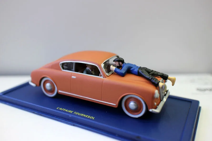  1/43 Model AdventuresToy Car TINTIN Car Model Toy