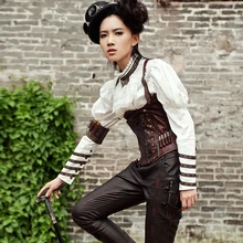 Мужские и женские винтажные гетры в стиле стимпанк, модные дизайнерские вечерние мини-перчатки для косплея