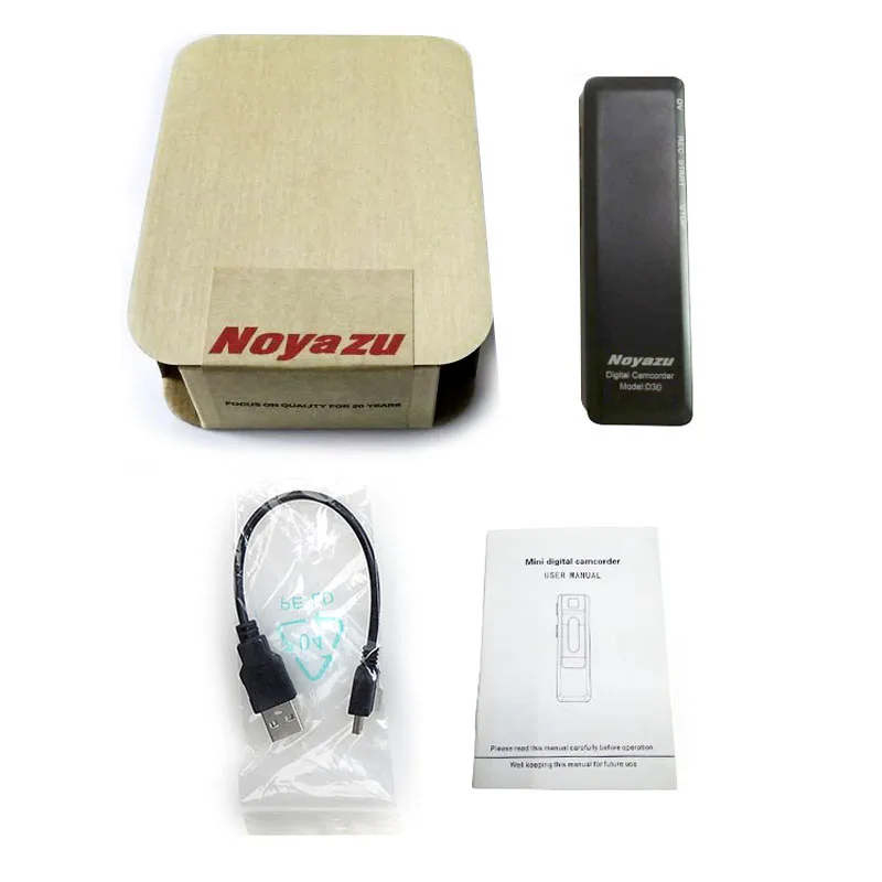 NOYAZU D35 профессиональная видеокамера аудио рекордер портативный цифровой диктофон Поддержка USB Многоязычная Tf карта до 32 Гб